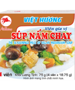 Gia vị cô đặc Súp nấm chay Việt Hương